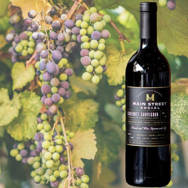 Cabernet Sauvignon Wines by Main Street Social restaurant in Libertyville